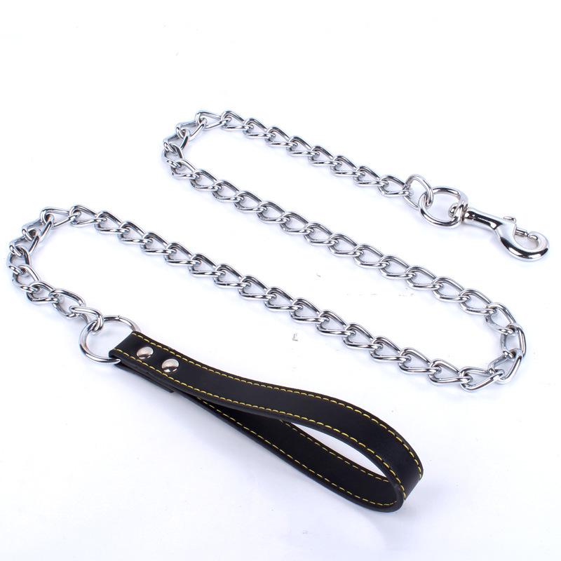 Metal Leash Dog Leash Dog Leash Dog Leash Anti Bite Chain Pet Supplies Dog Chain 2mm*120cm
Metal Leash Dog Leash Dog Leash Dog Leash Anti Bite Chain Pet Supplies Dog Chain 2mm*120cm