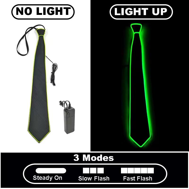 Led Light Up Neckties Luminous Colored Ties Adjustable Flashing Led Light Up Tie For Bar Party Stage Show Festival Funny Gift
Led Light Up Neckties Luminous Colored Ties Adjustable Flashing Led Light Up Tie For Bar Party Stage Show Festival Funny Gift