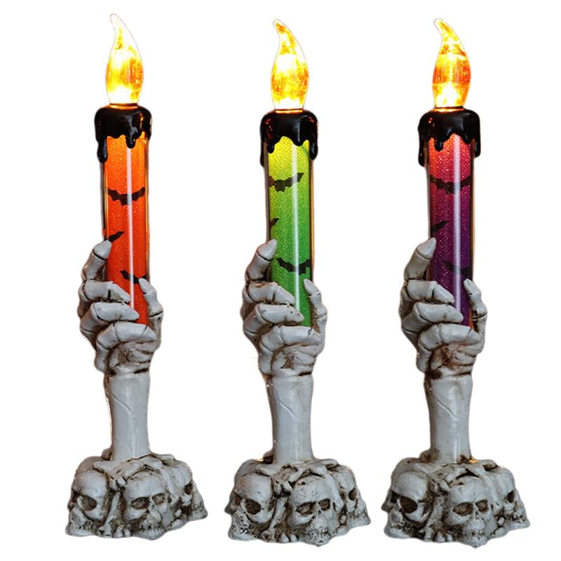 HHO-Halloween Decorations, Waterproof Candle Light Stakes Hand-Held Lighted Candles For Indoor Outdoor Parties
HHO-Halloween Decorations, Waterproof Candle Light Stakes Hand-Held Lighted Candles For Indoor Outdoor Parties