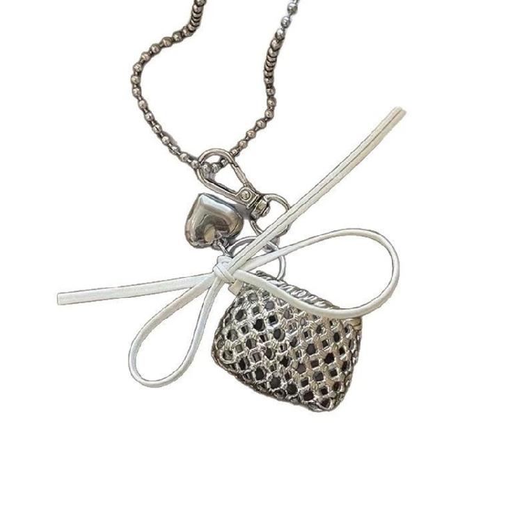 Elegant Small Bag Pendant Necklace Small Bag Necklace Party Necklace Modern Chain Necklace Suitable for Various Occasion
Elegant Small Bag Pendant Necklace Small Bag Necklace Party Necklace Modern Chain Necklace Suitable for Various Occasion