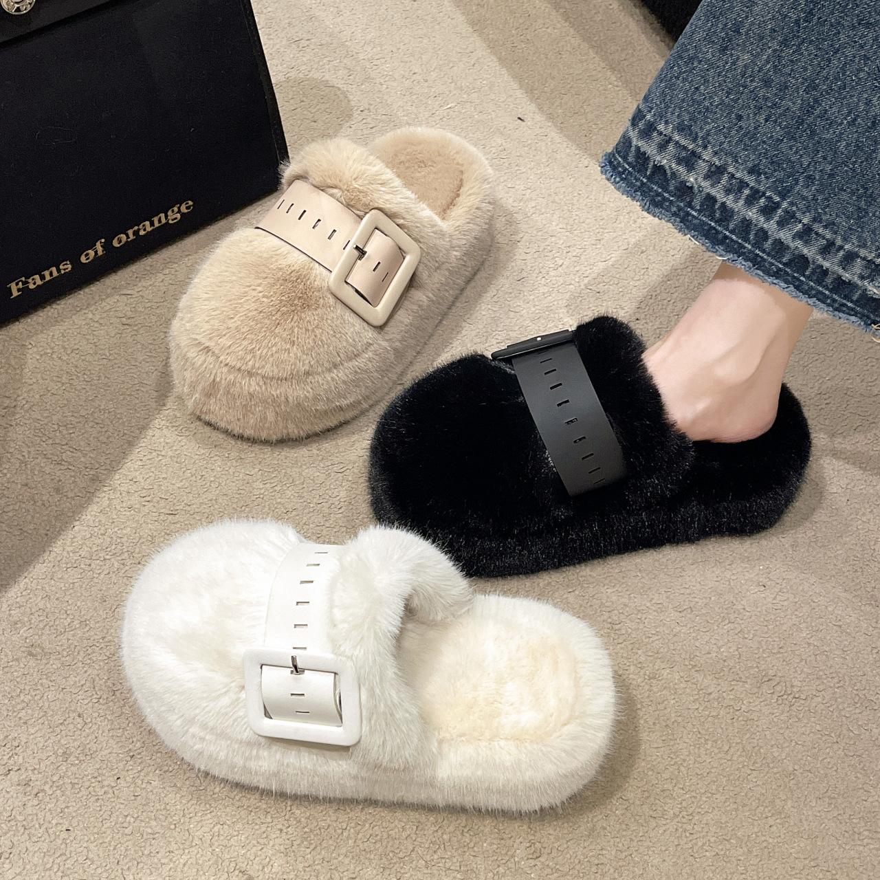Internet celebrity baotou Mao Mao slippers women s 2025 autumn and winter new outer wear advanced sense muffin thick bottom 7com lazy cotton mop 34
Internet celebrity baotou Mao Mao slippers women s 2025 autumn and winter new outer wear advanced sense muffin thick bottom 7com lazy cotton mop 34