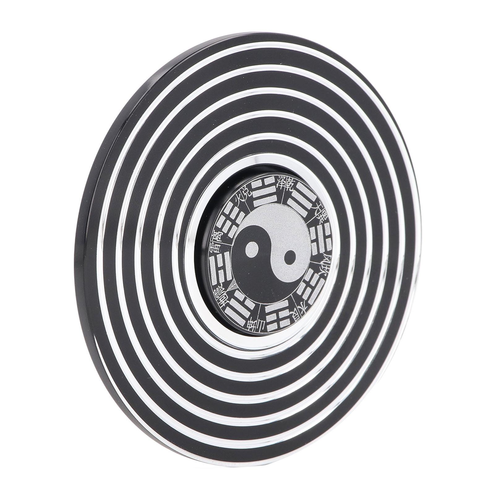 Fingertip Rotating Toy 8cm Diameter Chinese Style Tai Chi Design Alloy Stress Relief Hand Rotation Toy
Fingertip Rotating Toy 8cm Diameter Chinese Style Tai Chi Design Alloy Stress Relief Hand Rotation Toy