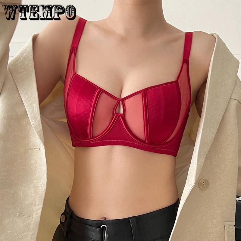 Underwear Women s Ultra-thin French Style Bra with Gathered Rabbit Ears Sexy Bra 34/75B чорний
Underwear Women s Ultra-thin French Style Bra with Gathered Rabbit Ears Sexy Bra 34/75B чорний
