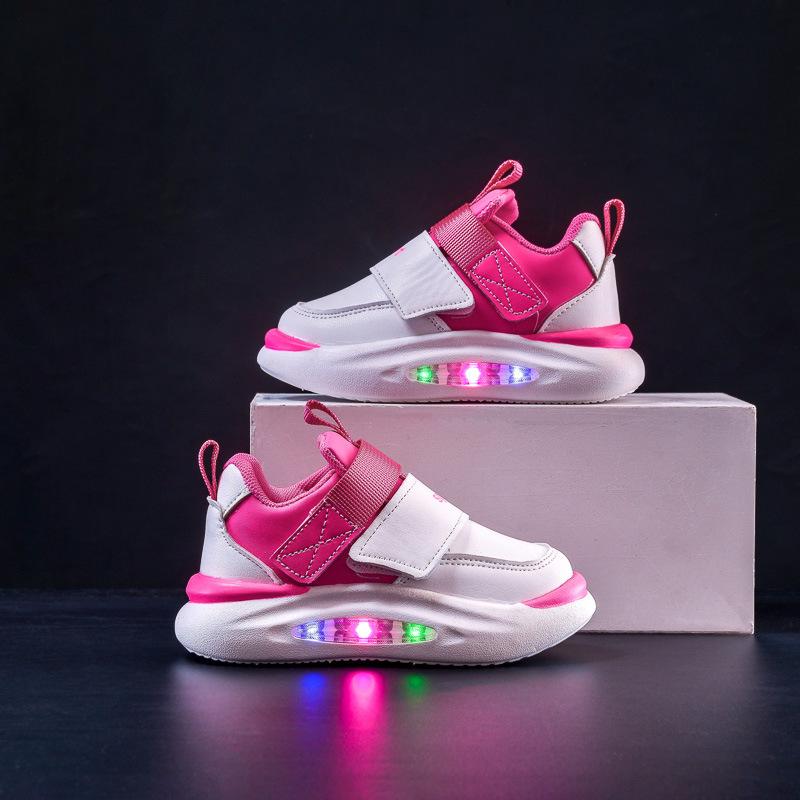Kids Light-Up Sneakers - Trendy Soft Sole Running Shoes for Boys & Girls, Spring/Autumn Casual Style Sizes 21-25 (5 pairs total) рожевий червоний колір
Kids Light-Up Sneakers - Trendy Soft Sole Running Shoes for Boys & Girls, Spring/Autumn Casual Style Sizes 21-25 (5 pairs total) рожевий червоний колір