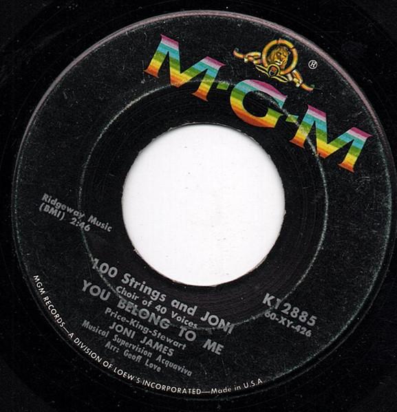 7-дюймовая пластинка JONI JAMES You Belong To Me I Need You Now K12885 MGM Records US Pop Б/у
7-дюймовая пластинка JONI JAMES You Belong To Me I Need You Now K12885 MGM Records US Pop Б/у