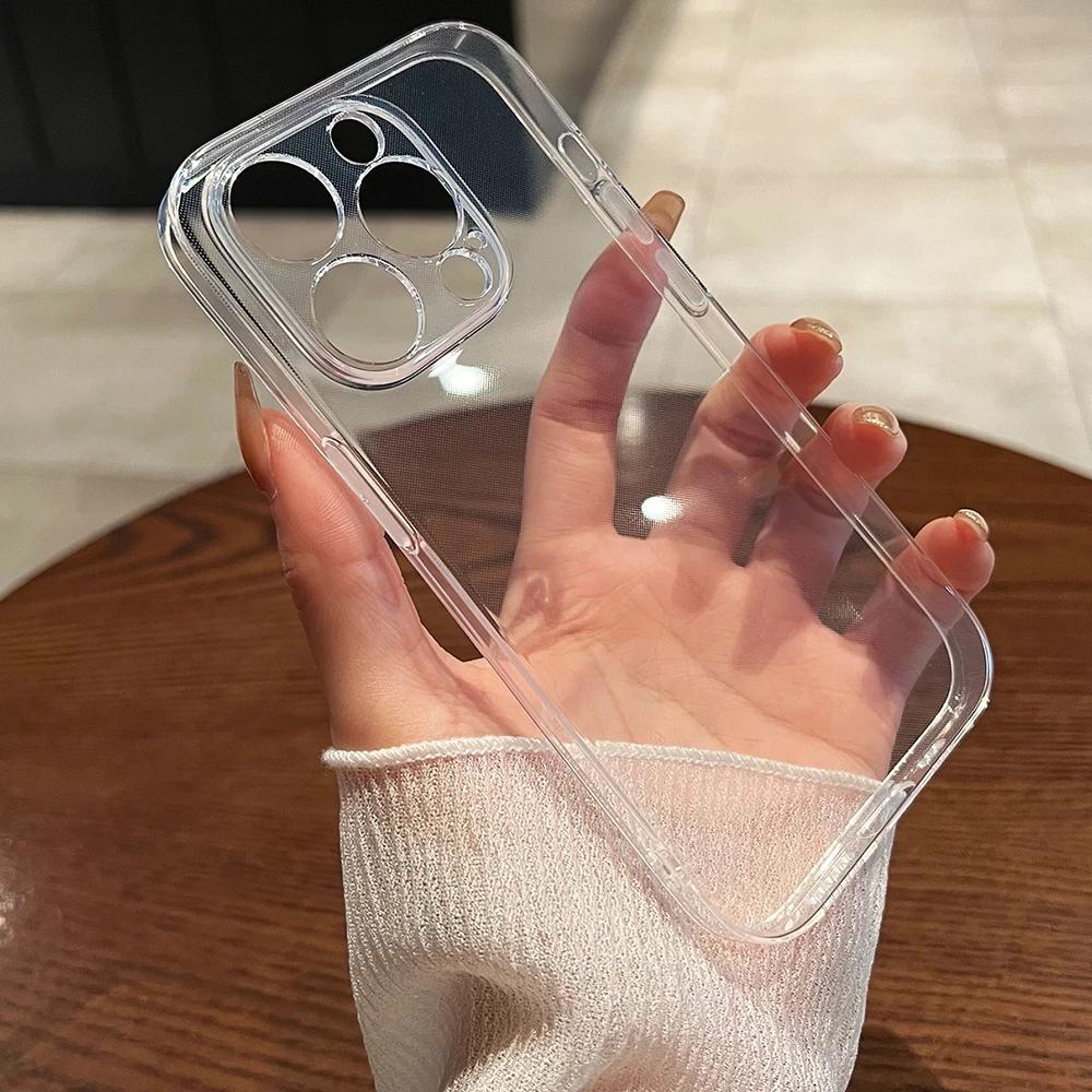Мягкий прозрачный силиконовый чехол для iPhone 16 15 14 13 12 11 Pro Max X XS XR 8 7 Plus Mini SE ультратонкая прозрачная задняя крышка For iPhone 16 Pro Max&Silicon
Мягкий прозрачный силиконовый чехол для iPhone 16 15 14 13 12 11 Pro Max X XS XR 8 7 Plus Mini SE ультратонкая прозрачная задняя крышка For iPhone 16 Pro Max&Silicon