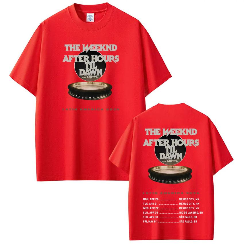 The Weeknd After Hours Til Dawn Tour 2026 Merch Tshirts Summer New Unisexs Womens Luxury Fashion Cotton Oversized Tshirt Y2K 4XL
The Weeknd After Hours Til Dawn Tour 2026 Merch Tshirts Summer New Unisexs Womens Luxury Fashion Cotton Oversized Tshirt Y2K 4XL