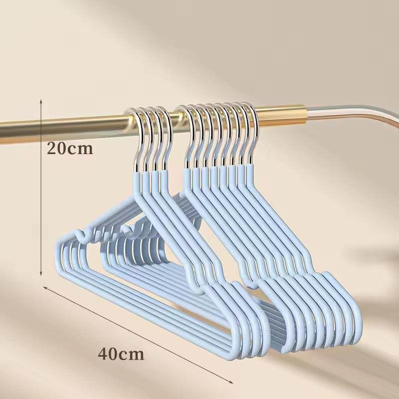 10pcs Metal Traceless No-slip Clothes Hangers Durable Strong Clothes Racks Bedroom Clothing Hanging Supplies Household Organizer синій
10pcs Metal Traceless No-slip Clothes Hangers Durable Strong Clothes Racks Bedroom Clothing Hanging Supplies Household Organizer синій