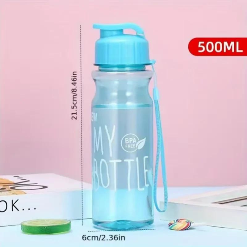 1 шт. 500 мл Прозрачная бутылка для воды с откидной крышкой, Портальная чашка для воды с ремешком для занятий спортом на открытом воздухе, фитнеса, дорожная модная бутылка 500ml синий
1 шт. 500 мл Прозрачная бутылка для воды с откидной крышкой, Портальная чашка для воды с ремешком для занятий спортом на открытом воздухе, фитнеса, дорожная модная бутылка 500ml синий