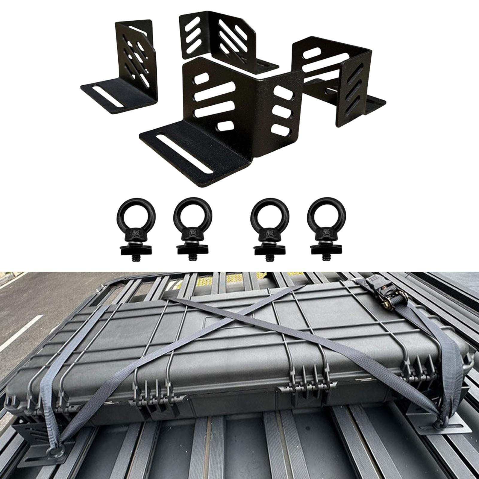 4Pcs Corner Bracket Roof Rack Mounting Accessories Replace Parts Sturdy Simple Installation Fittings
4Pcs Corner Bracket Roof Rack Mounting Accessories Replace Parts Sturdy Simple Installation Fittings