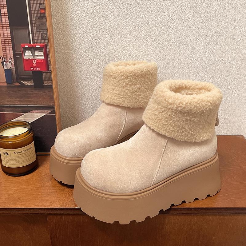Winter Chunky Platform Thick Bottom Women Snow Boots Fashion Keep Warm Cotton Short Booties Shoes Mujer 35
Winter Chunky Platform Thick Bottom Women Snow Boots Fashion Keep Warm Cotton Short Booties Shoes Mujer 35