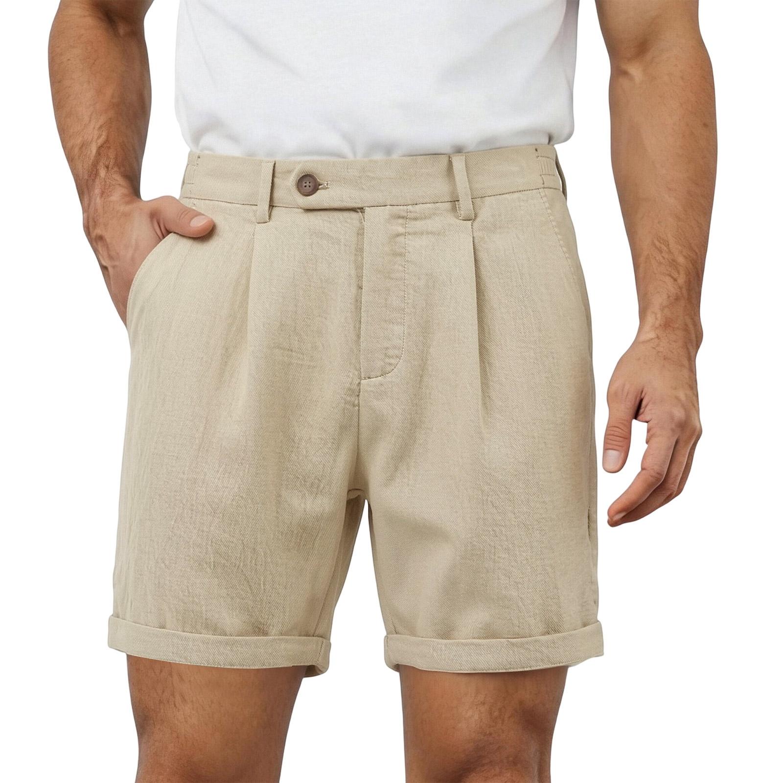 Men Casual Classic Style Elastic Waistband Five-Point Shorts Lightweight Breathable Fabric Suitable for Summer Outdoor Activities S хакі
Men Casual Classic Style Elastic Waistband Five-Point Shorts Lightweight Breathable Fabric Suitable for Summer Outdoor Activities S хакі