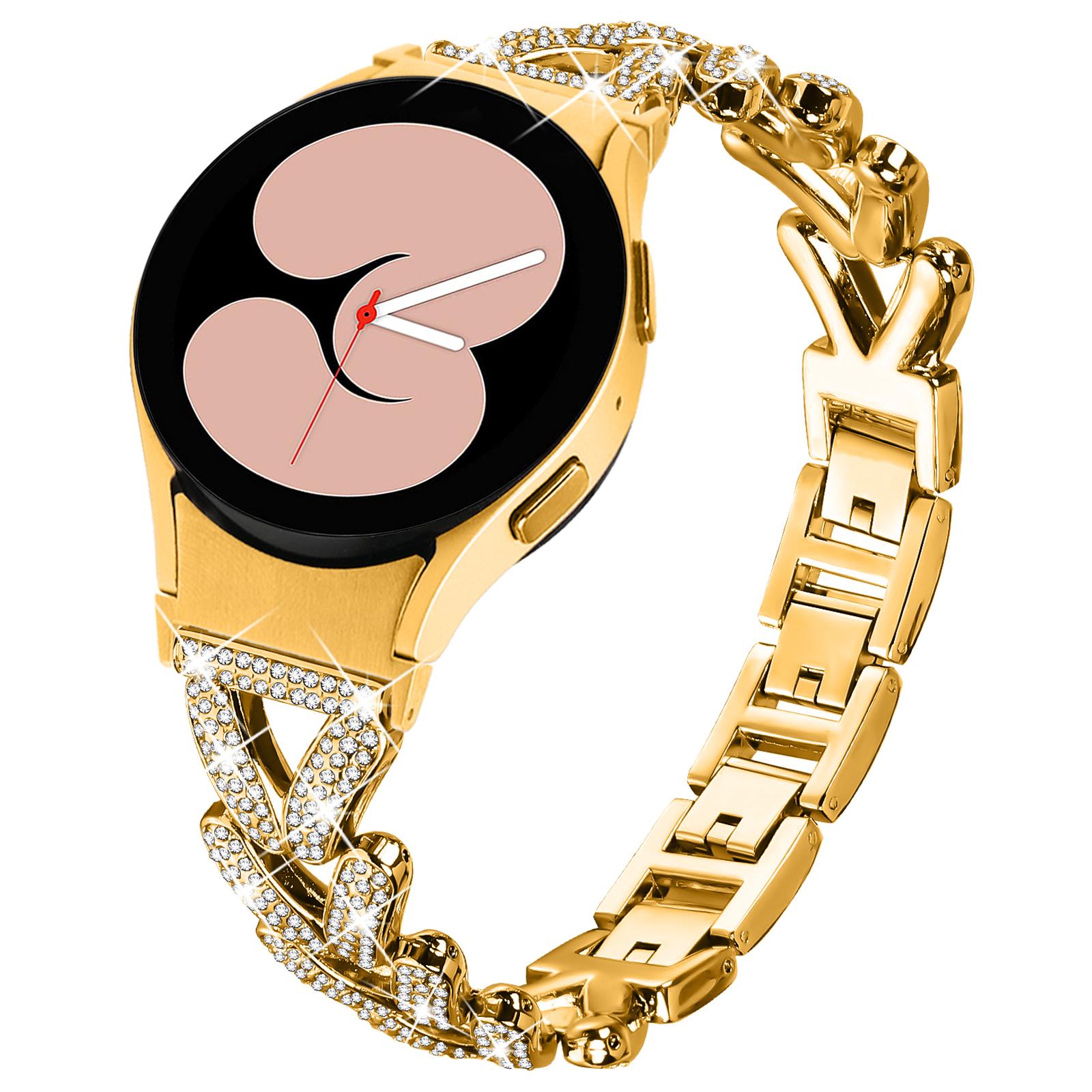 Zinc Alloy Watch Band Rhinestone Decor with Connector for Samsung Galaxy Watch7 44mm/40mm Twisted Watch Strap Starlight
Zinc Alloy Watch Band Rhinestone Decor with Connector for Samsung Galaxy Watch7 44mm/40mm Twisted Watch Strap Starlight