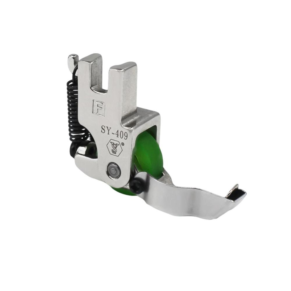 New Steel Roller Presser Foot Durable Professional Faux Collar Presser Foot Sewing Machine Wheel Foot for Workshop
New Steel Roller Presser Foot Durable Professional Faux Collar Presser Foot Sewing Machine Wheel Foot for Workshop