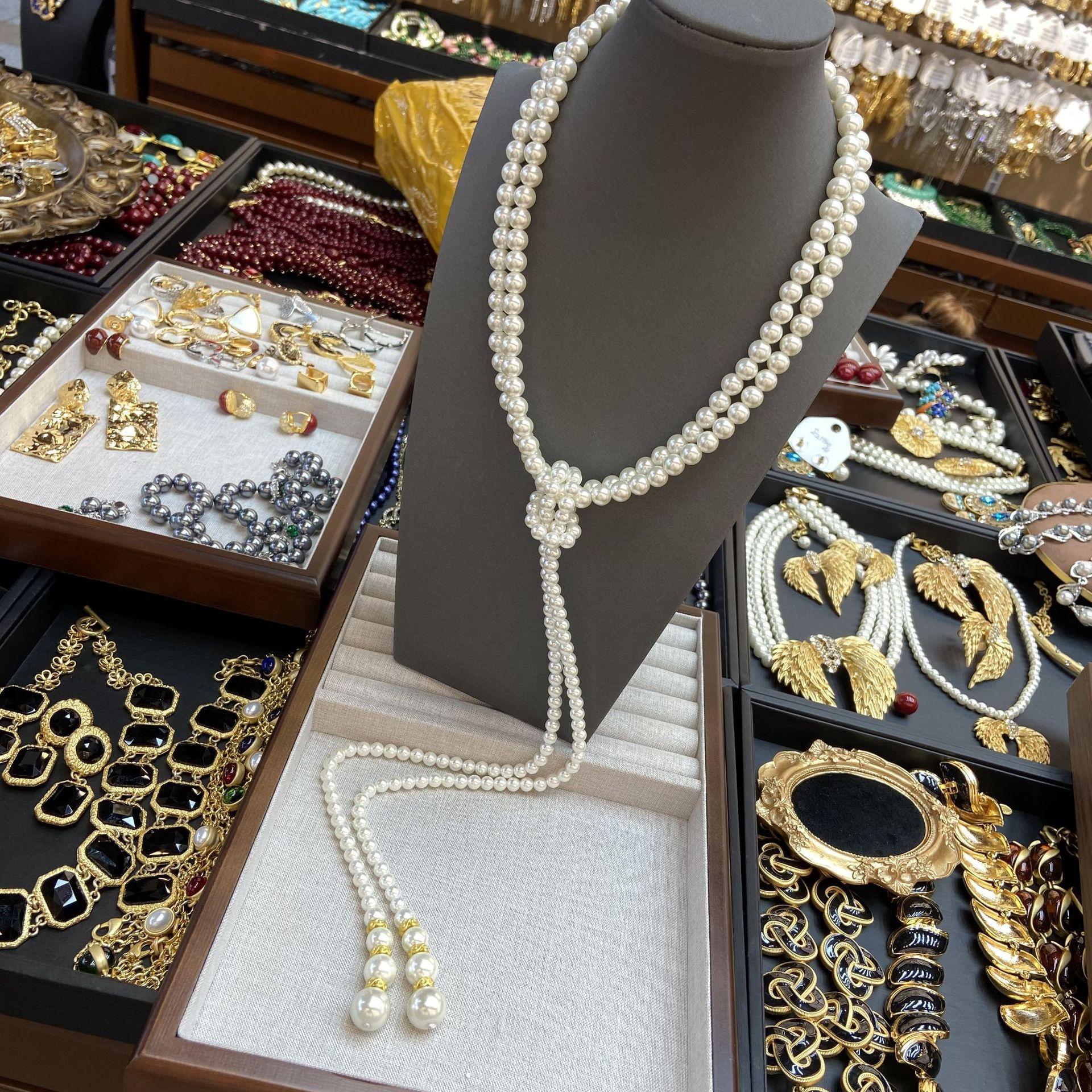 120Cm Multi-Layer Sweater Chain, Long Decorative Necklace, One Multi-Wear Diy With Trendy Accessories
120Cm Multi-Layer Sweater Chain, Long Decorative Necklace, One Multi-Wear Diy With Trendy Accessories
