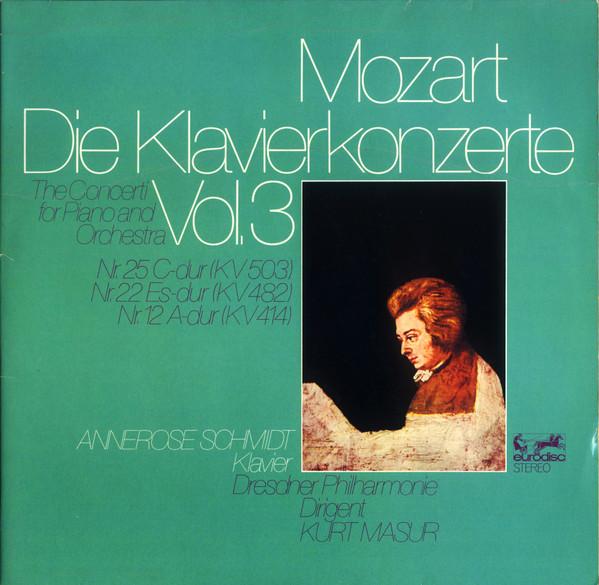 LP Record WOLFGANG AMADEUS MOZART - ANNEROSE - Die Klavierkonzerte Vol. 3 87514XCK Eurodisc 1975 Germany Classical Used
LP Record WOLFGANG AMADEUS MOZART - ANNEROSE - Die Klavierkonzerte Vol. 3 87514XCK Eurodisc 1975 Germany Classical Used