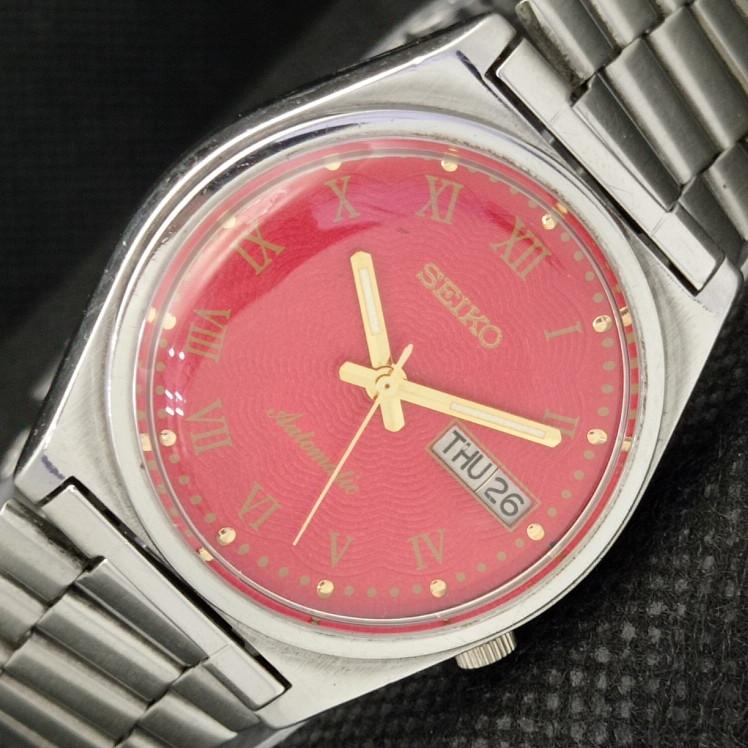 USED VINTAGE SEIKO AUTOMATIC 7009A JAPAN MENS D/D RED WATCH 608a-a315011-9 SKU608a-a315011
USED VINTAGE SEIKO AUTOMATIC 7009A JAPAN MENS D/D RED WATCH 608a-a315011-9 SKU608a-a315011