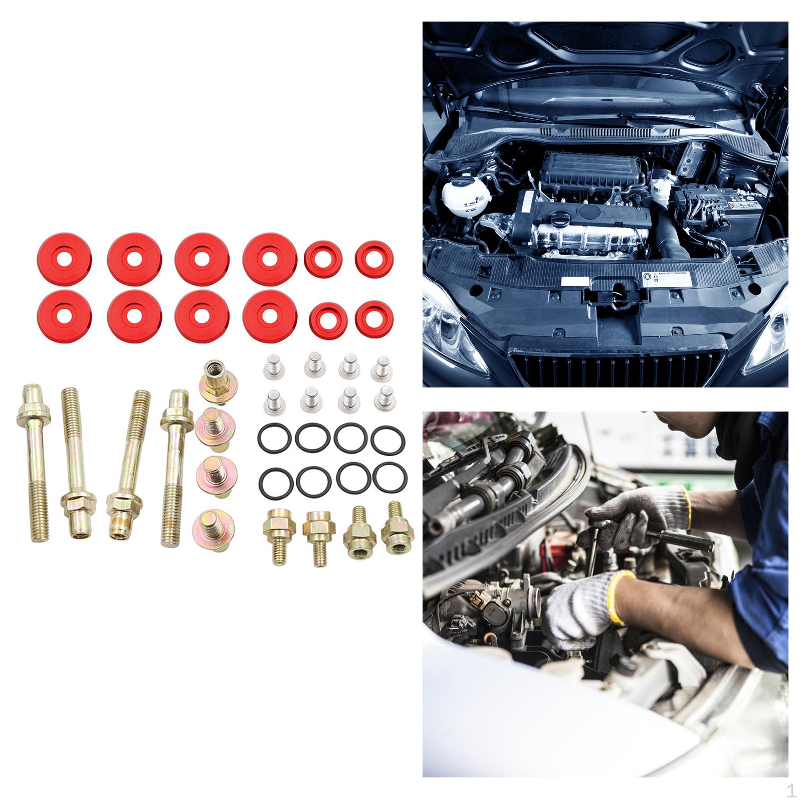 Engine Valve Cover Washer Bolt Kit for B-Series Durable Premium Easy to Install Spare Parts красный
Engine Valve Cover Washer Bolt Kit for B-Series Durable Premium Easy to Install Spare Parts красный