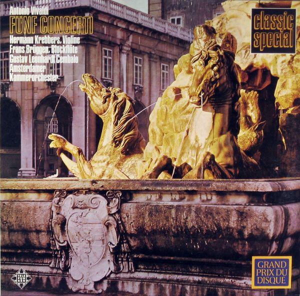 LP Record ANTONIO VIVALDI HERMANN KREBBERS Fnf Concerti 641321AG TELEFUNKEN 1975 Germany Classical Used
LP Record ANTONIO VIVALDI HERMANN KREBBERS Fnf Concerti 641321AG TELEFUNKEN 1975 Germany Classical Used