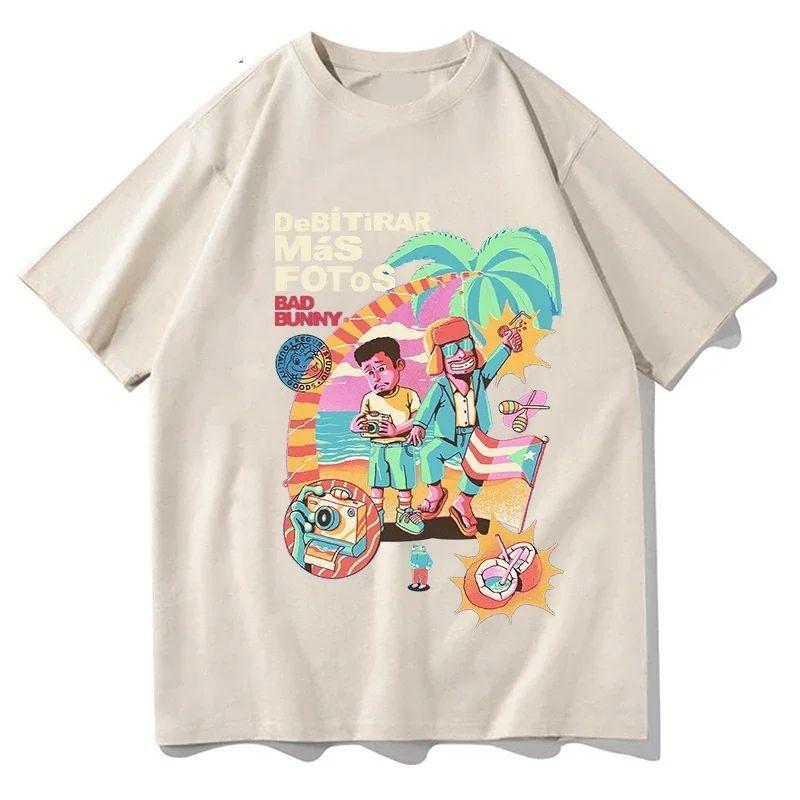 Bad Bunny DeB Í TIRAR M Á S FOTOS 2026 Summer Luxury Fashion Retro Extra Large Tshirt Cotton Retro Mens Womens Tshirts 4XL
Bad Bunny DeB Í TIRAR M Á S FOTOS 2026 Summer Luxury Fashion Retro Extra Large Tshirt Cotton Retro Mens Womens Tshirts 4XL