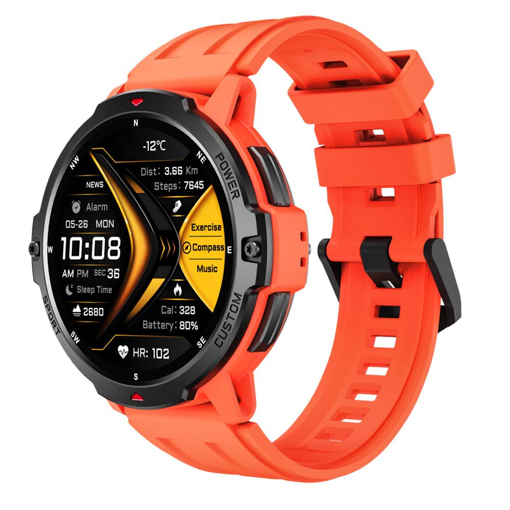 Outdoor Sports Smart Watch 6-Axis Gyroscope Heart Rate Health GNSS Positioning GPS Waterproof Smartwatch Blue Tooth Call Compass
Outdoor Sports Smart Watch 6-Axis Gyroscope Heart Rate Health GNSS Positioning GPS Waterproof Smartwatch Blue Tooth Call Compass