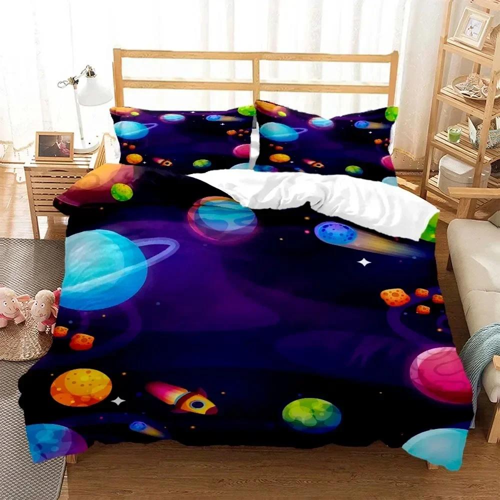 Cartoon Astronaut Digital Bedding Set Bedroom Soft Modern Bedspreads Comefortable Kids Duvet Cover Quilt Cover And Pillowcase 70x133cm 3pcs
Cartoon Astronaut Digital Bedding Set Bedroom Soft Modern Bedspreads Comefortable Kids Duvet Cover Quilt Cover And Pillowcase 70x133cm 3pcs