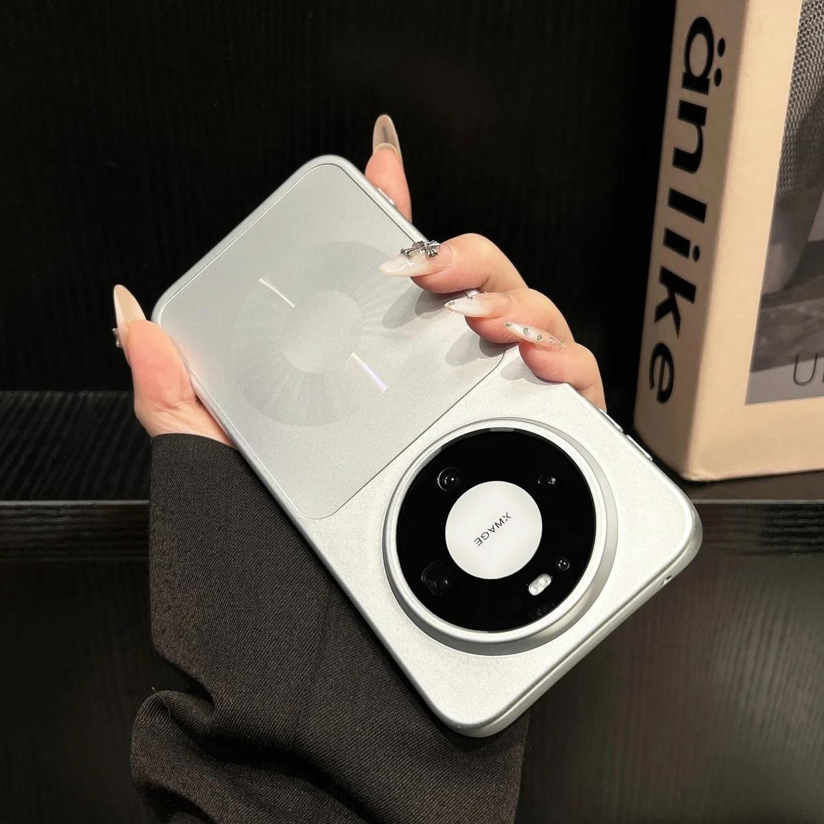 Original Aurora Laser Magnetic For Magsafe Phone Case For Huawei Mate 70 60 80 Pro Max Wireless Charge Shockproof Frosted Cover Huawei Mate 60 Pro сірий
Original Aurora Laser Magnetic For Magsafe Phone Case For Huawei Mate 70 60 80 Pro Max Wireless Charge Shockproof Frosted Cover Huawei Mate 60 Pro сірий