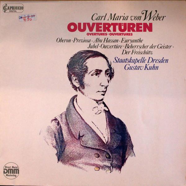 LP Record CARL MARIA VON WEBER STAATSKAPELLE Ouverturen 263293 CAPRICCIO 1985 Germany Classical Used
LP Record CARL MARIA VON WEBER STAATSKAPELLE Ouverturen 263293 CAPRICCIO 1985 Germany Classical Used