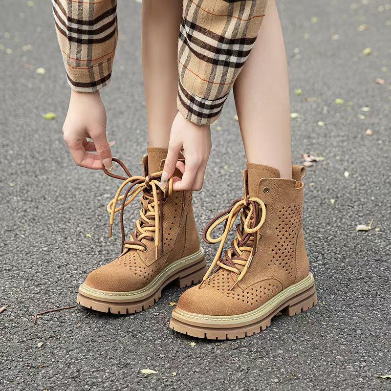 Leather British Martin boots women s 2025 new hollow super fire Xinjiang tourism summer thin breathable boots 35
Leather British Martin boots women s 2025 new hollow super fire Xinjiang tourism summer thin breathable boots 35