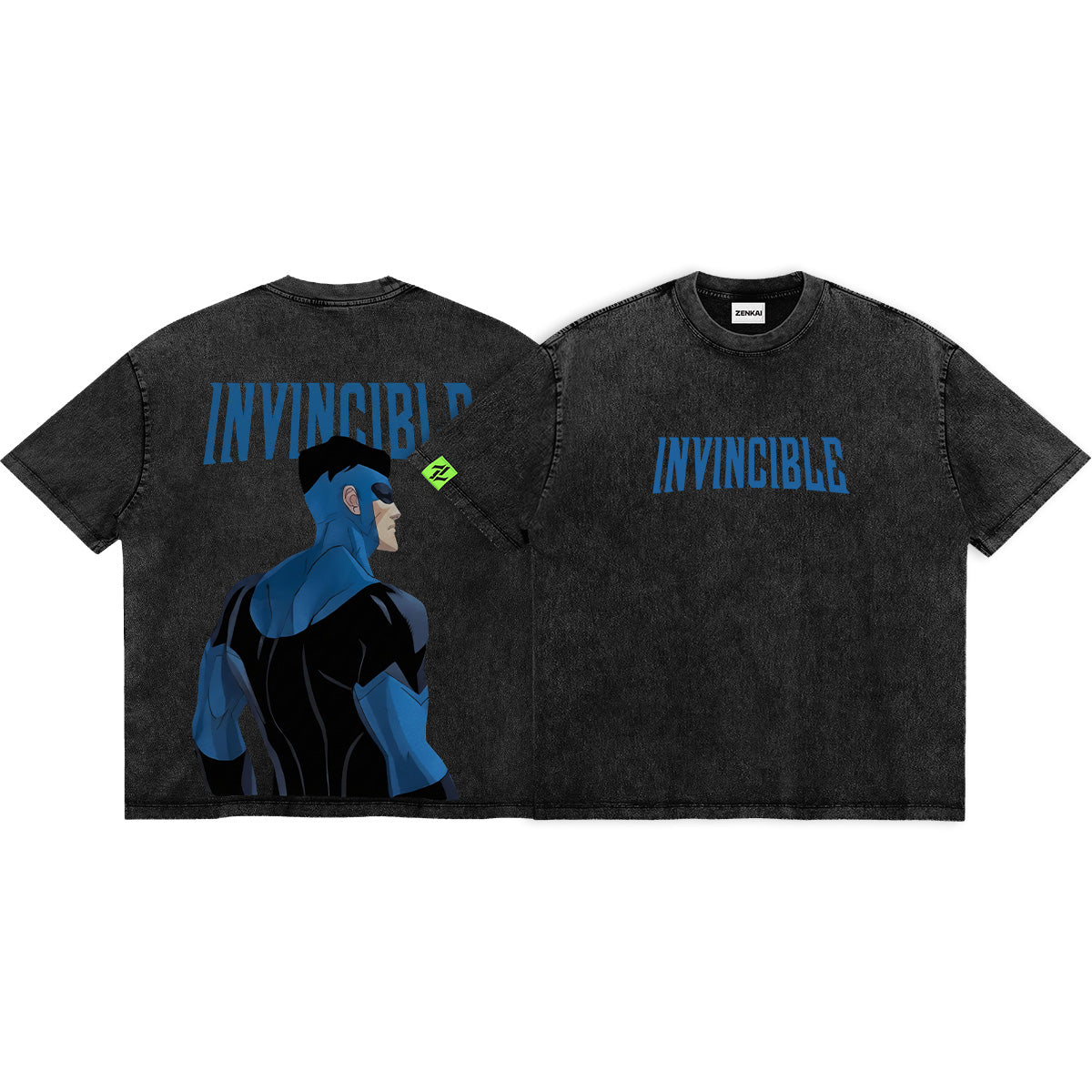Invincible Washed T-shirt Year round clothing high quality personality Clothes Plus Size Unisex New Model Couples tee L
Invincible Washed T-shirt Year round clothing high quality personality Clothes Plus Size Unisex New Model Couples tee L