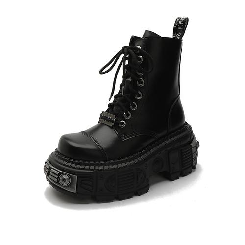 Women s Muffin Platform Motorcycle Gothic Retro Small Height-Increasing Short Punk Boots 34 чорний
Women s Muffin Platform Motorcycle Gothic Retro Small Height-Increasing Short Punk Boots 34 чорний