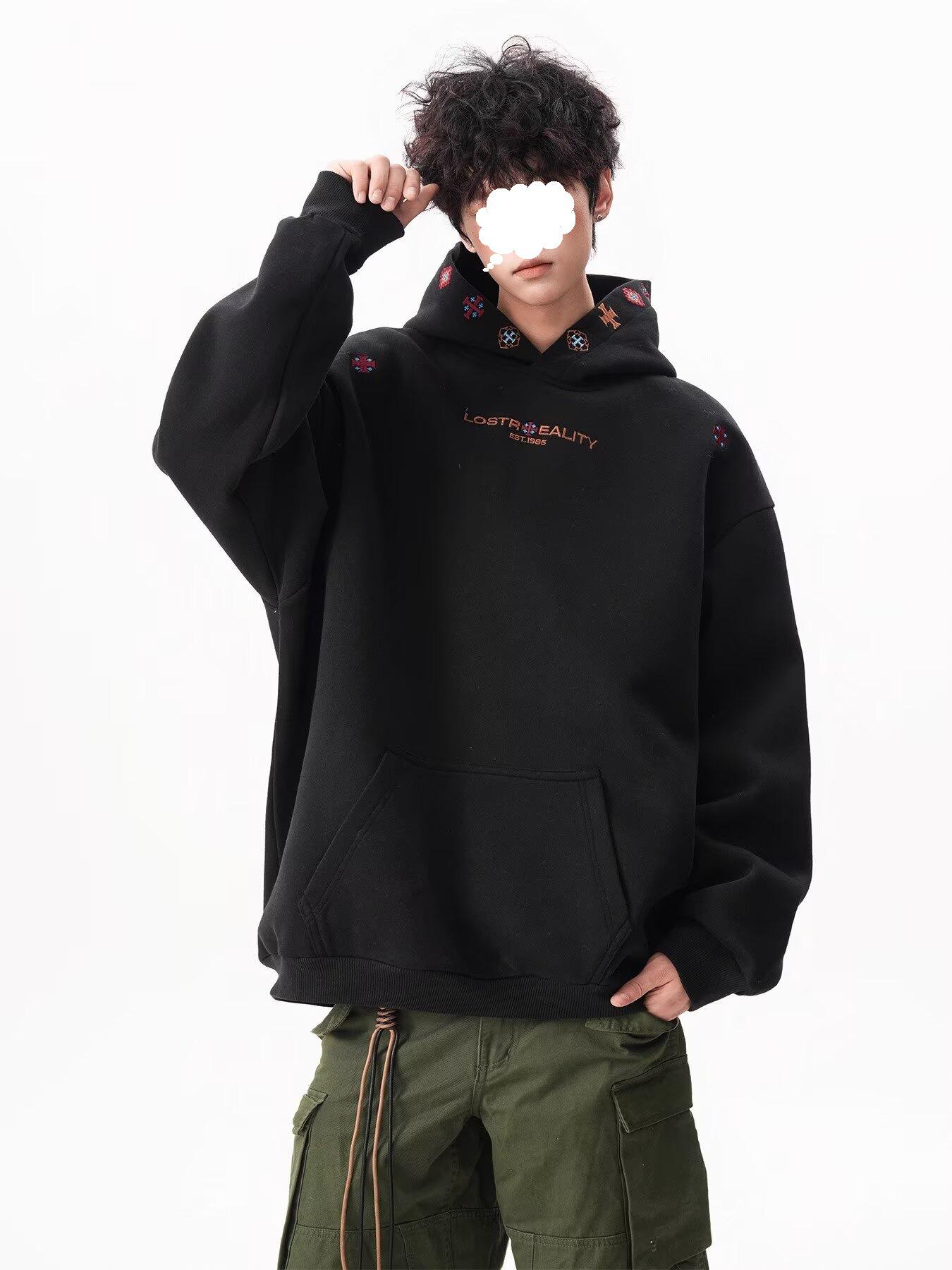 Men s Ethnic Style Embroidered Hoodie - Casual Autumn/Winter Loose Fit Jacket 2XL
Men s Ethnic Style Embroidered Hoodie - Casual Autumn/Winter Loose Fit Jacket 2XL