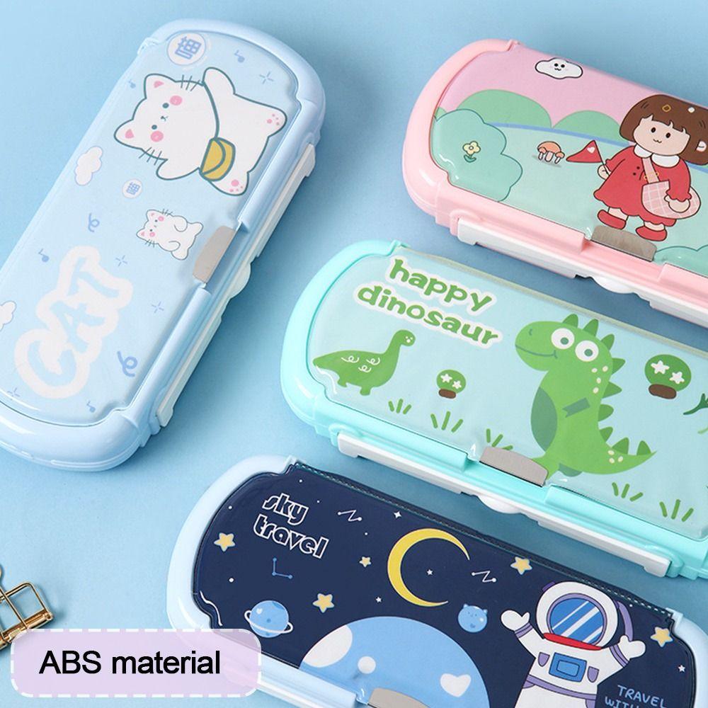 Пенал с мультяшным принтом, ящик для хранения канцелярских принадлежностей из АБС-пластика, милый органайзер для канцелярских принадлежностей
Пенал с мультяшным принтом, ящик для хранения канцелярских принадлежностей из АБС-пластика, милый органайзер для канцелярских принадлежностей