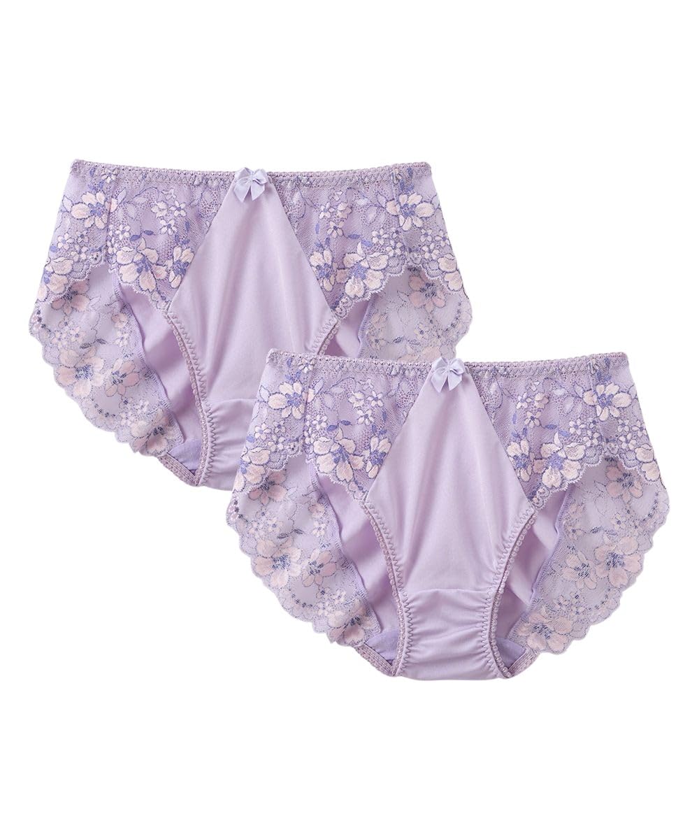 Nissen Regular Colorful Palette Coordinating Shorts Flower in Japan Lavender x 5L Women s Shorts, (2-Pack) (Azalea Pattern) (Made Lace), Lilac,
Nissen Regular Colorful Palette Coordinating Shorts Flower in Japan Lavender x 5L Women s Shorts, (2-Pack) (Azalea Pattern) (Made Lace), Lilac,