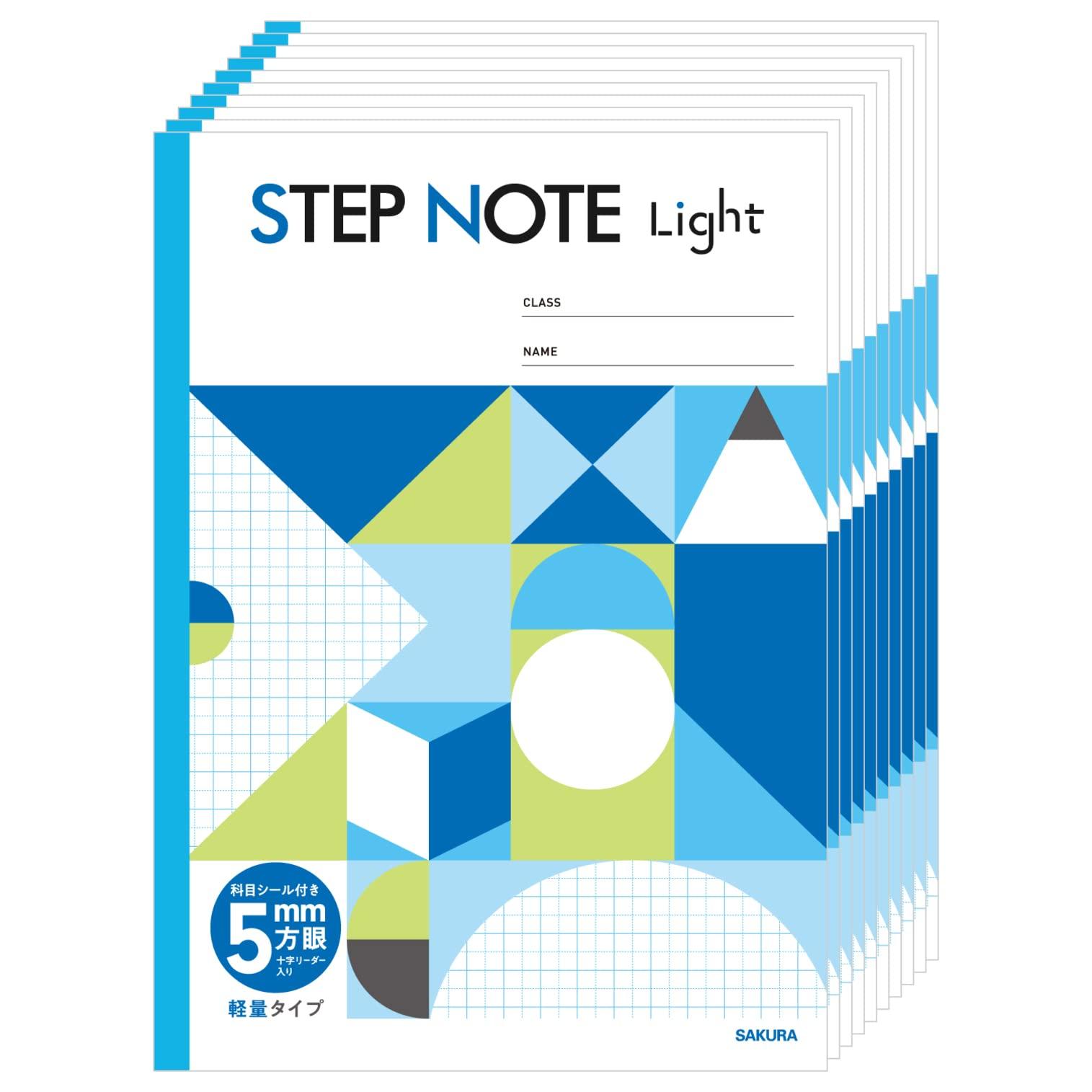 Sakura Crepas Учебная тетрадь Step Note Light Легкая 5 мм Сетка B5 Синяя 10 книг NL510(10)
Sakura Crepas Учебная тетрадь Step Note Light Легкая 5 мм Сетка B5 Синяя 10 книг NL510(10)