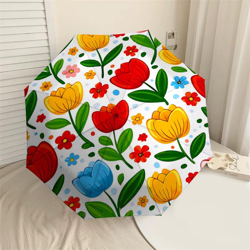 1PC Tulip Flowers Umbrella-8-Rib Reinforced Portable Folding Travel Suitable for All Seasons Outdoor Daily Use -J0333
1PC Tulip Flowers Umbrella-8-Rib Reinforced Portable Folding Travel Suitable for All Seasons Outdoor Daily Use -J0333