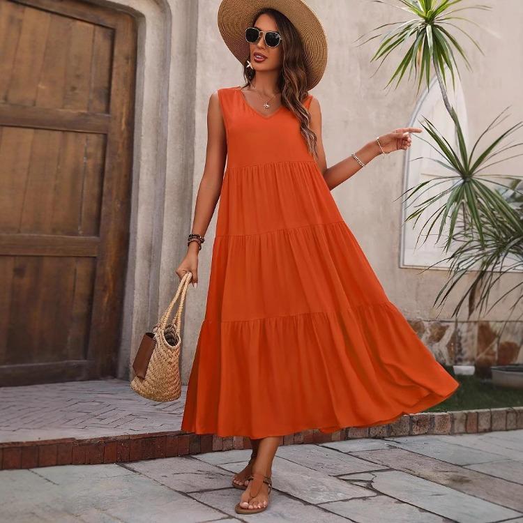 Богемне Жіноче Літнє Плаття Без Рукавів Однотонне Суцільне V-подібний Виріз Великий Поділ Відпустка Пляж XXL
Богемне Жіноче Літнє Плаття Без Рукавів Однотонне Суцільне V-подібний Виріз Великий Поділ Відпустка Пляж XXL