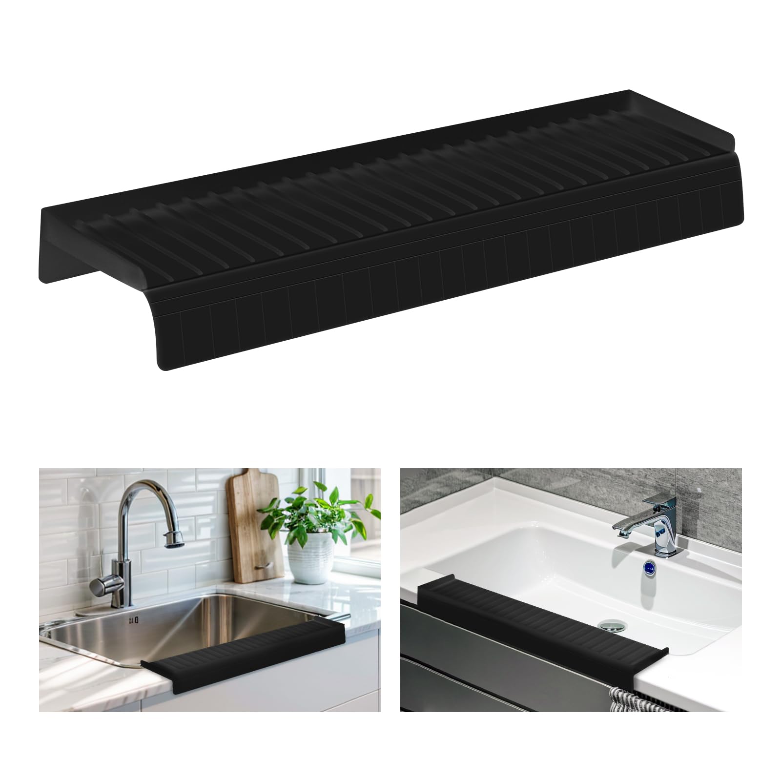 Kitchen Bathtub Sink Edge Silicone Water Baffle Cuttable Prevent Splashing Water Barrier Grey
Kitchen Bathtub Sink Edge Silicone Water Baffle Cuttable Prevent Splashing Water Barrier Grey