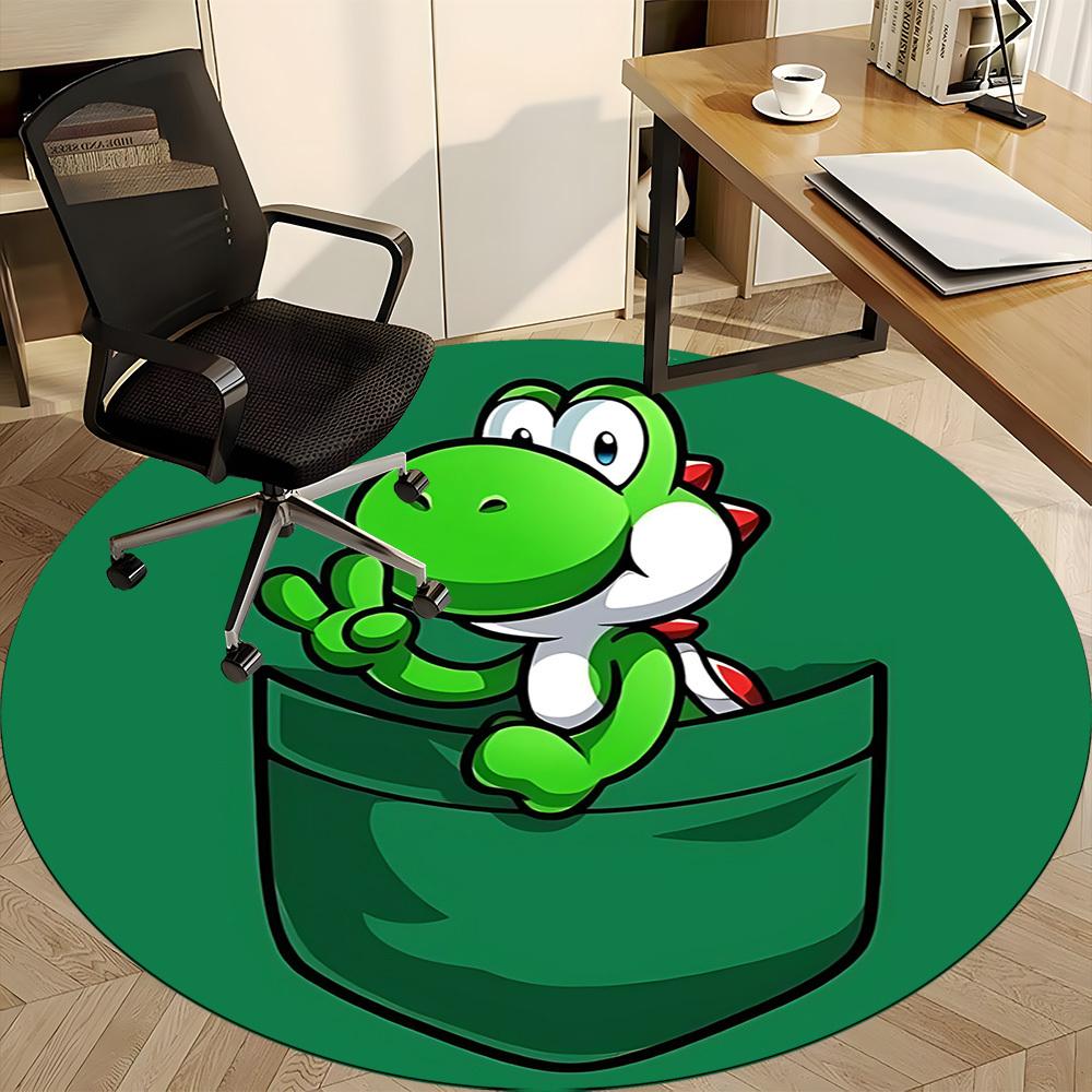1pc Mario Pocket Yoshi Office Round Area Rug, Under Office Chairs Bedroom Living Room Home Decor a1022233 150cm by 150cm
1pc Mario Pocket Yoshi Office Round Area Rug, Under Office Chairs Bedroom Living Room Home Decor a1022233 150cm by 150cm