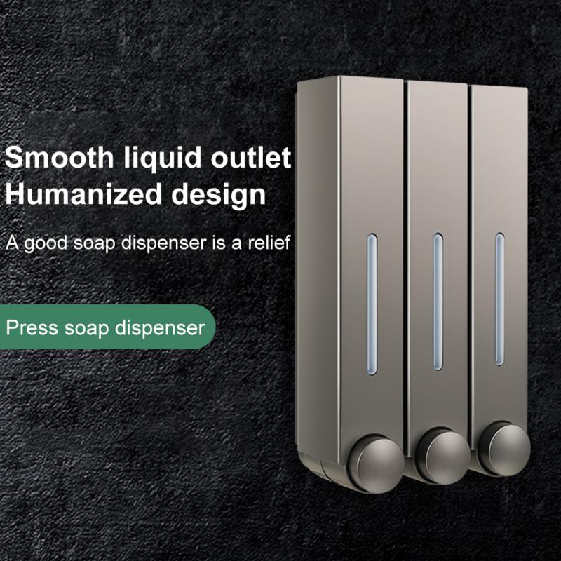 Lamgool 420ML Soap Dispenser Wall Mounted Shower Soap Dispenser Shower Gel Detergent Dispenser For Bathroom Accessories DropShip
Lamgool 420ML Soap Dispenser Wall Mounted Shower Soap Dispenser Shower Gel Detergent Dispenser For Bathroom Accessories DropShip