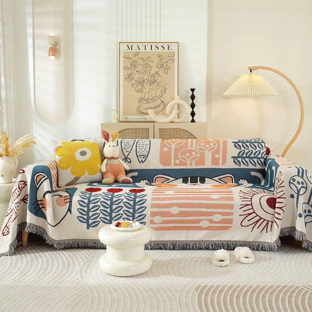 Non-Slip Ins Cream Wind Sofa Blanket Thickened Geometric Lines Sofa Mat Winter S-Style 3
Non-Slip Ins Cream Wind Sofa Blanket Thickened Geometric Lines Sofa Mat Winter S-Style 3