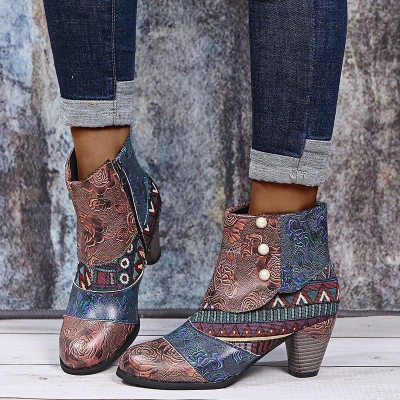 Ethnic Patchwork Women s Boots 40 коричневий
Ethnic Patchwork Women s Boots 40 коричневий