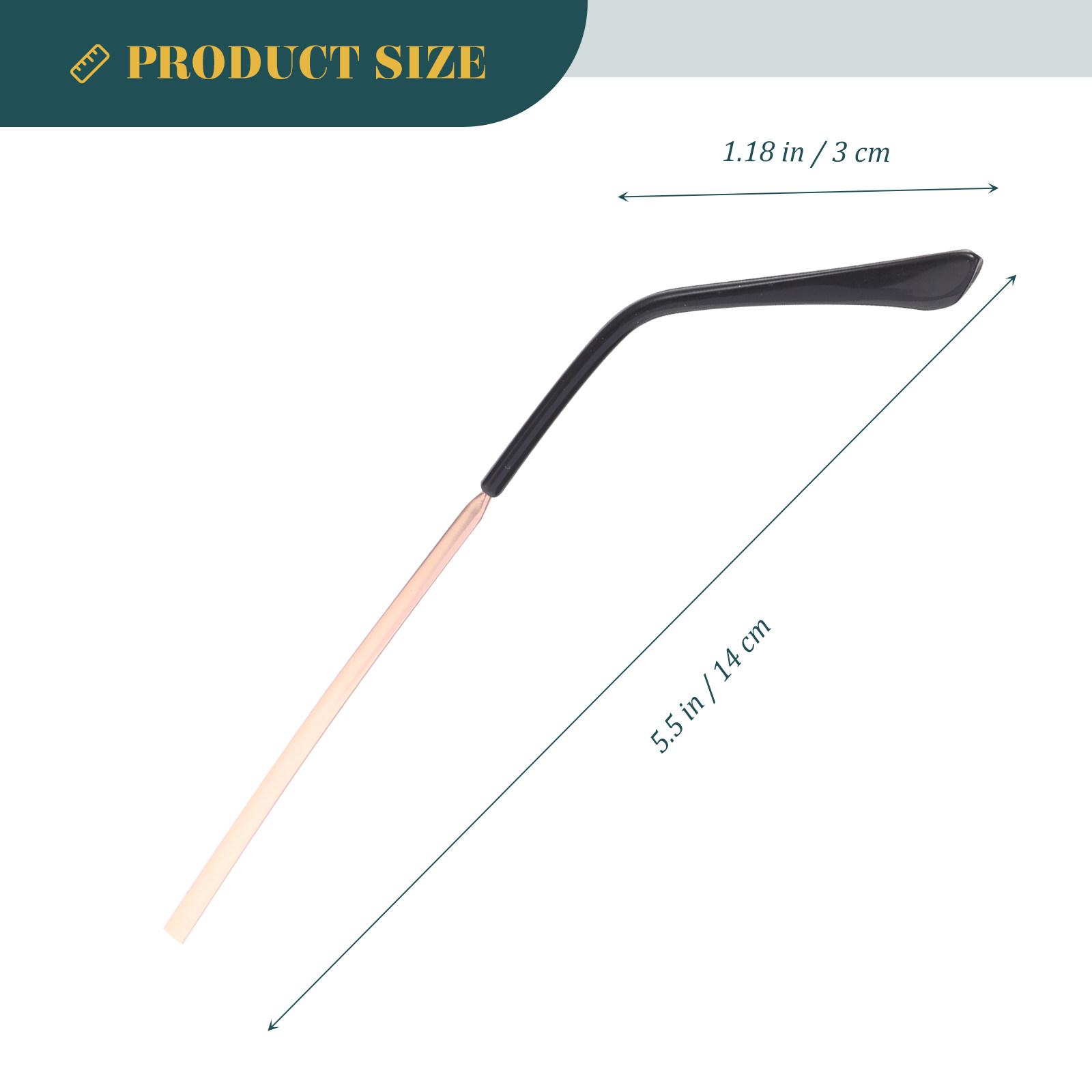 1Pair Metal Sunglasses Replacement Temple Wear Resistant Lightweight Comfortable Easy Install Universal Eyeglasses
1Pair Metal Sunglasses Replacement Temple Wear Resistant Lightweight Comfortable Easy Install Universal Eyeglasses