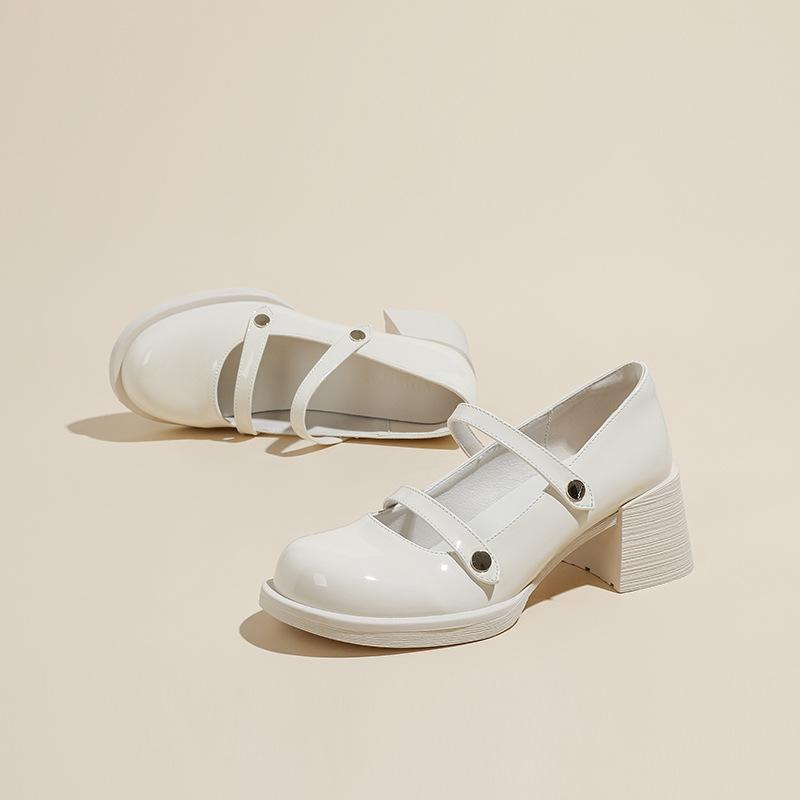 White French Mary Jane small leather shoes women s spring and summer new round head with skirt word with retro thick heel single shoes 35 грязно-белый
White French Mary Jane small leather shoes women s spring and summer new round head with skirt word with retro thick heel single shoes 35 грязно-белый