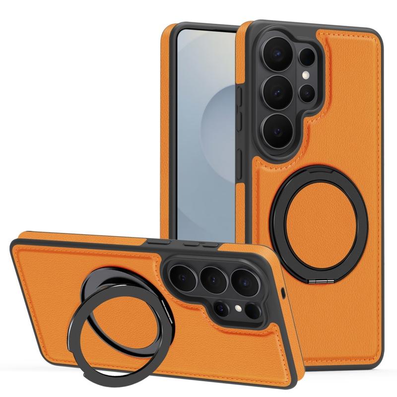 Shockproof Magnetic Leather Phone Case For Samsung Galaxy S26 Plus Ultra Invisible Fold Magsafe 360° Rotating Bracket Cover TPU and Leather&Galaxy S26
Shockproof Magnetic Leather Phone Case For Samsung Galaxy S26 Plus Ultra Invisible Fold Magsafe 360° Rotating Bracket Cover TPU and Leather&Galaxy S26
