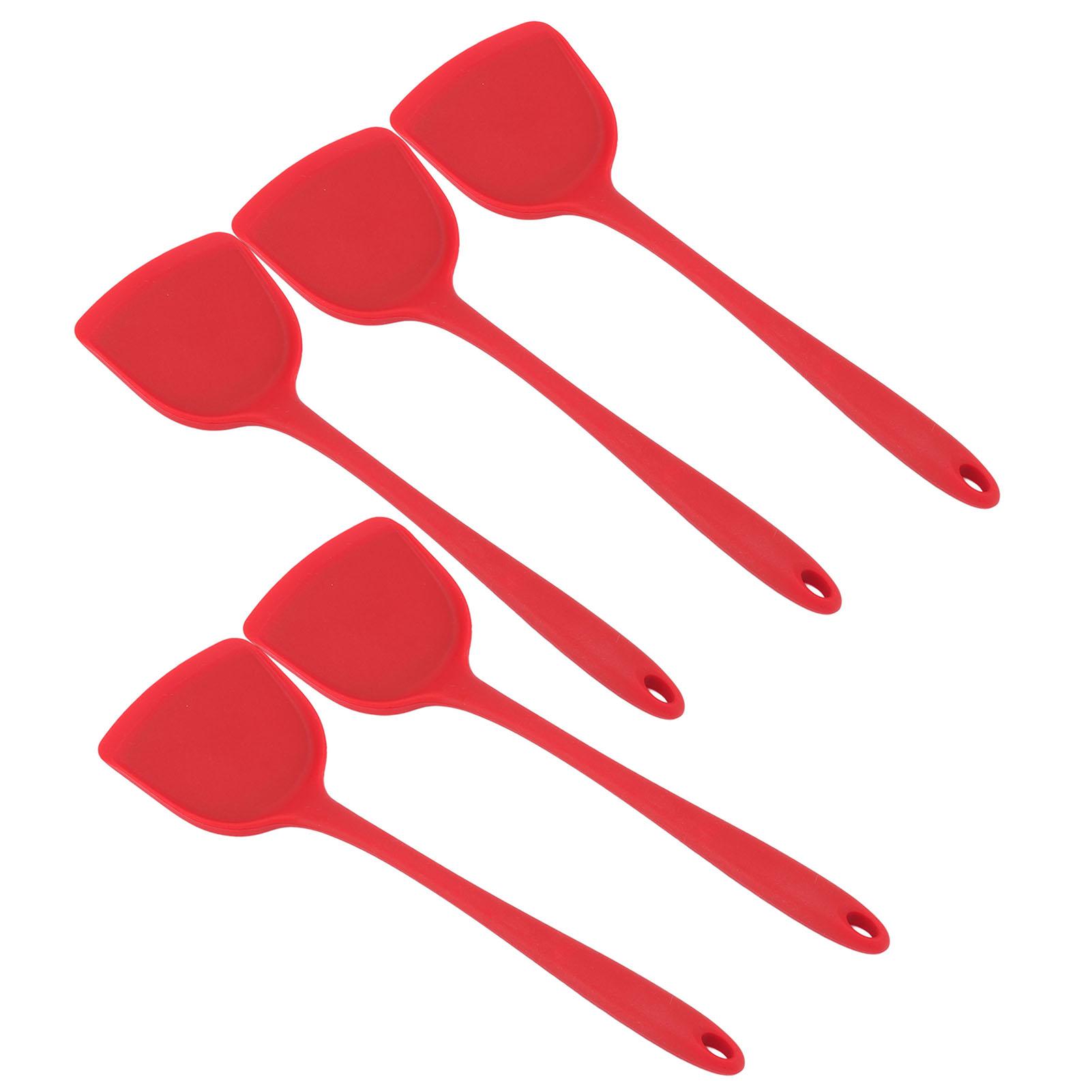 5Pcs Cooking Spatula with Hanging Hole Ergonomic Prevent Scalding Chinese Silicone Spatula for Kitchen
5Pcs Cooking Spatula with Hanging Hole Ergonomic Prevent Scalding Chinese Silicone Spatula for Kitchen