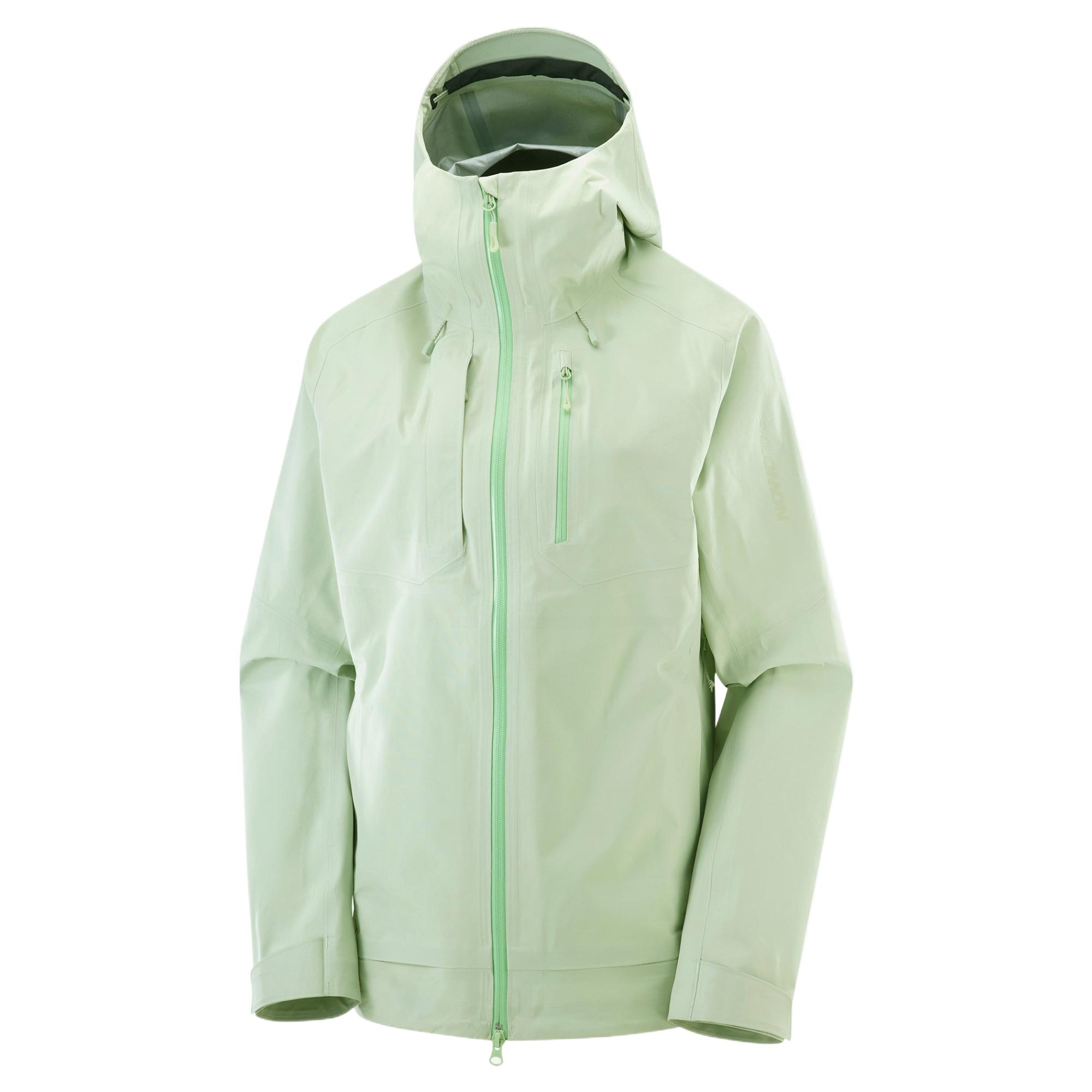 Salomon SS25 Mountain Outdoor Breathable Waterproof Warm Hooded Jacket Women Jacket Mint-Wambo-Green C25484 L
Salomon SS25 Mountain Outdoor Breathable Waterproof Warm Hooded Jacket Women Jacket Mint-Wambo-Green C25484 L