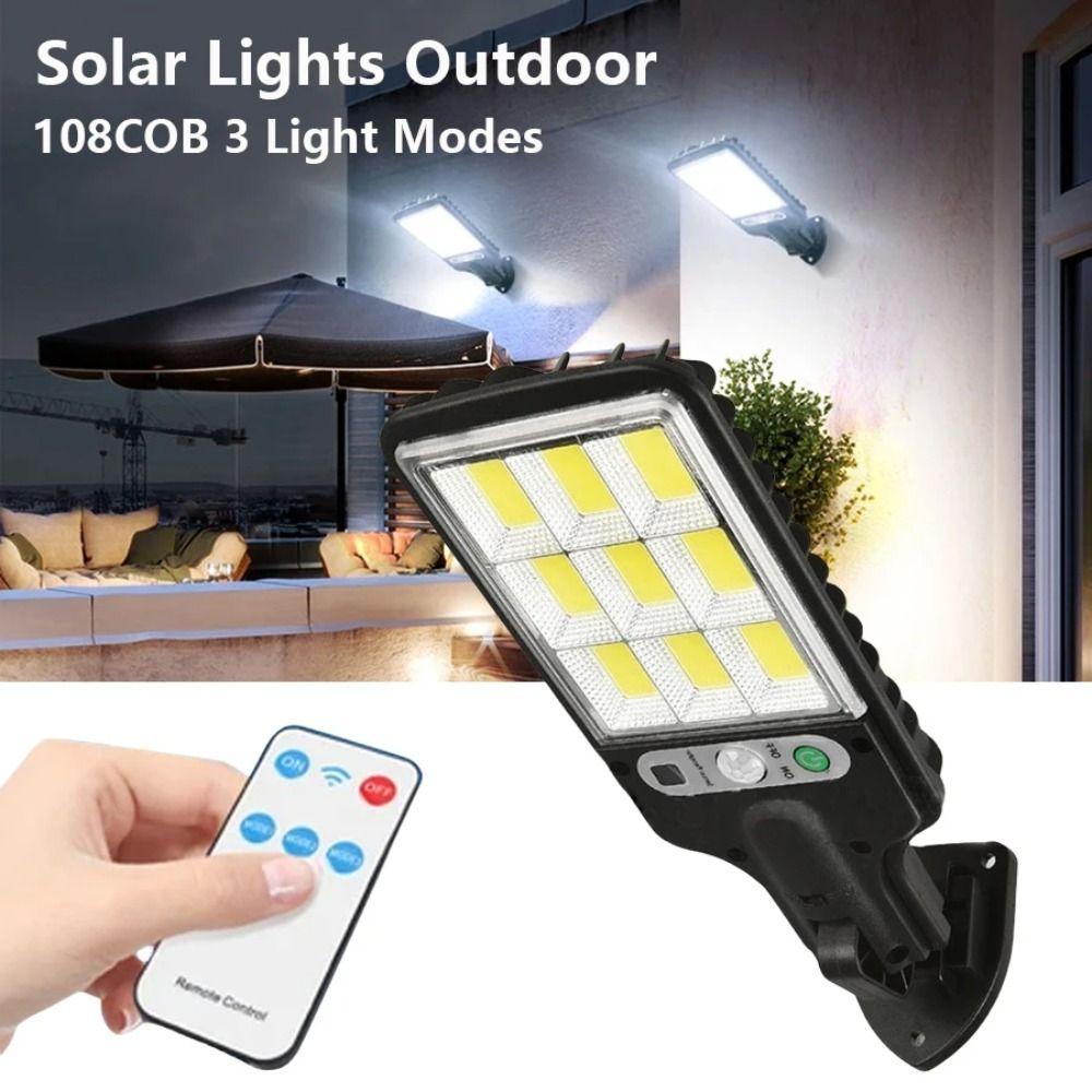 108COB Motion Sensor Solar Light 3 Light Mode Solar Wall Lamp LED Solar Street Lights Yard Style 05
108COB Motion Sensor Solar Light 3 Light Mode Solar Wall Lamp LED Solar Street Lights Yard Style 05