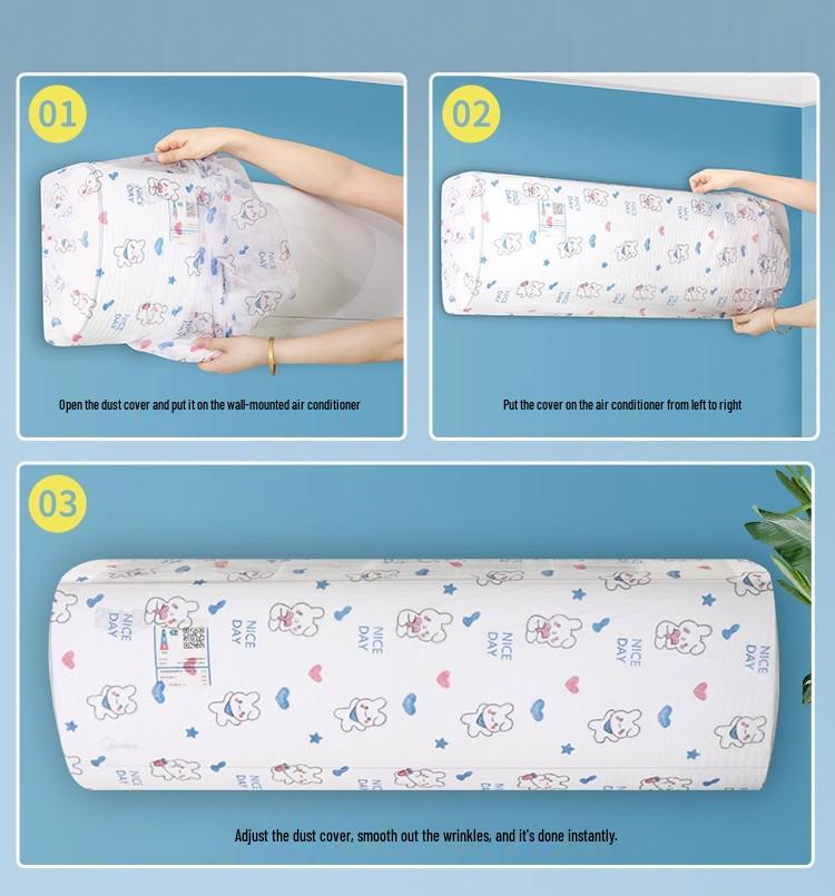 Универсальный нетканый пылезащитный чехол для кондиционера для внутренних блоков 10 pieces/package
Универсальный нетканый пылезащитный чехол для кондиционера для внутренних блоков 10 pieces/package