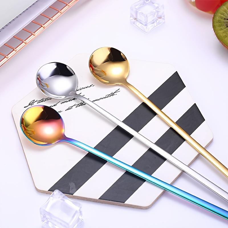 6pcs Coffee Spoons / 7.95*1.3inch, Stirring Spoons, Long Handles of Tea Spoons, Gold Tea Spoons, Halloween and Thanksgiving Colorful Tea Spoons 6-Pack
6pcs Coffee Spoons / 7.95*1.3inch, Stirring Spoons, Long Handles of Tea Spoons, Gold Tea Spoons, Halloween and Thanksgiving Colorful Tea Spoons 6-Pack